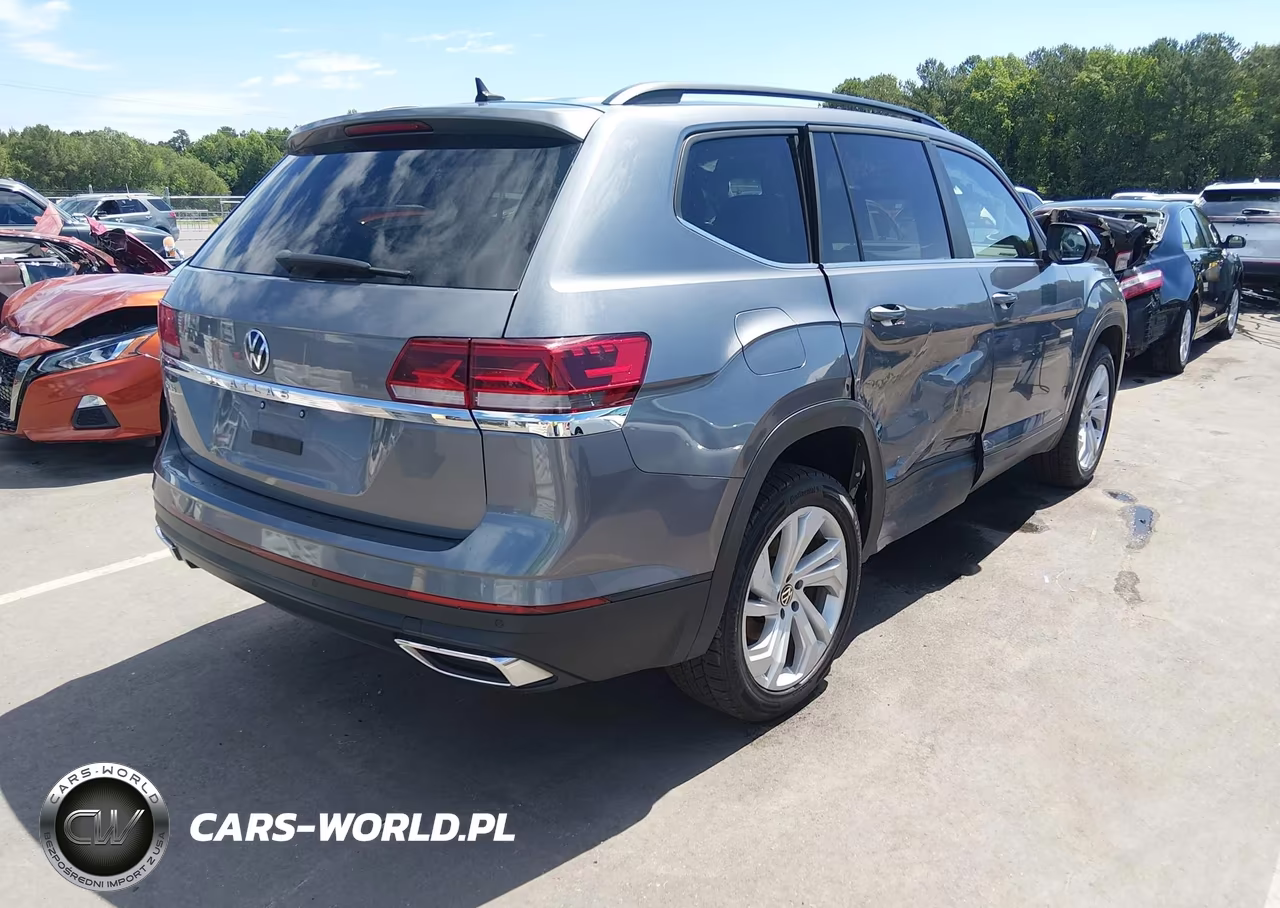 2021 Volkswagen Atlas 3.6L V6 Se W-Technology VIN:1V2JR2CA8MC603629 - 4