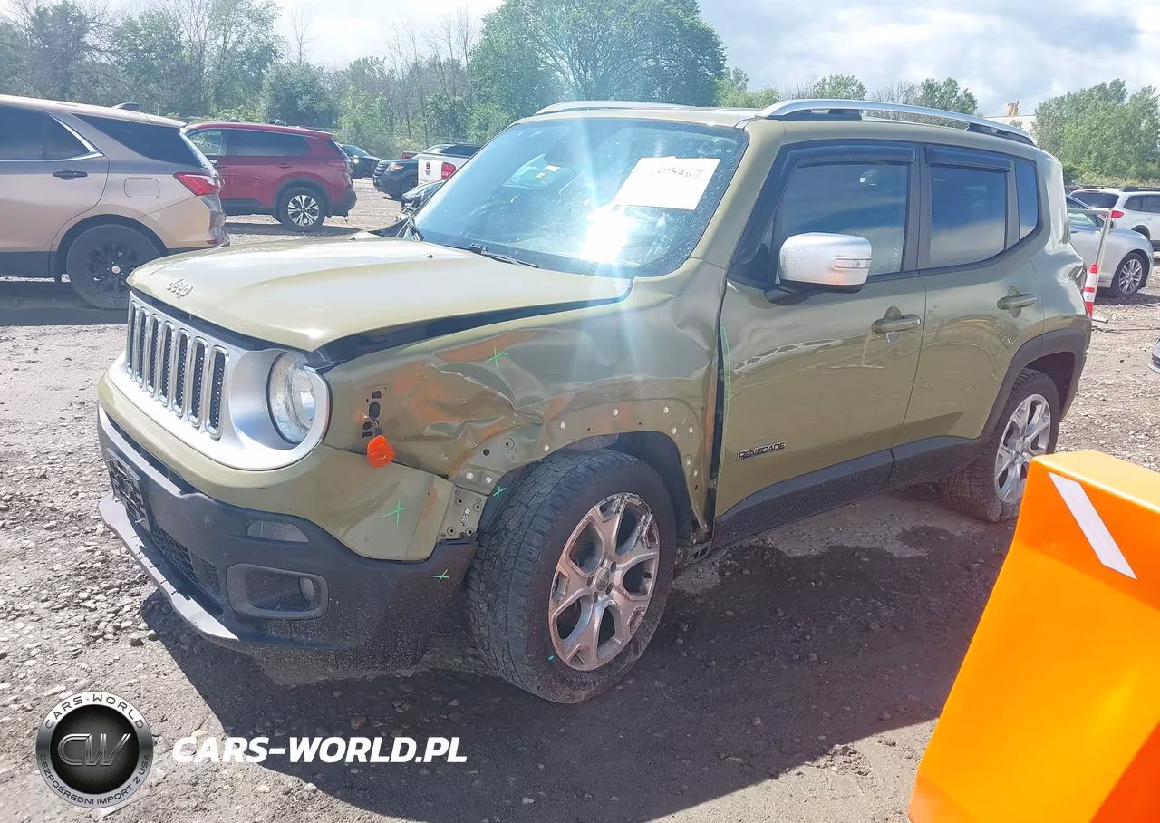 2015 Jeep Renegade Limited VIN:ZACCJBDT8FPB99456 - 2