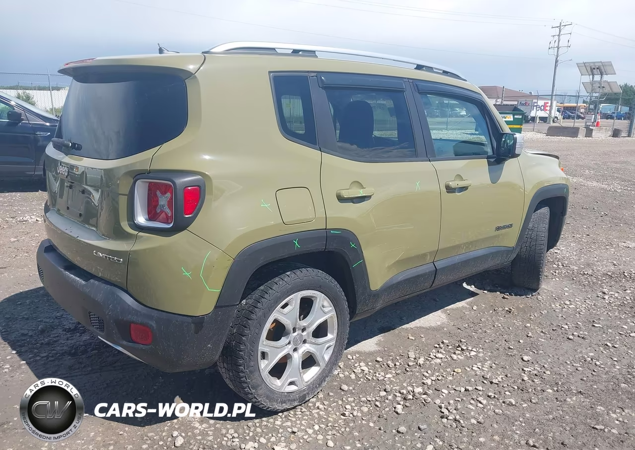 2015 Jeep Renegade Limited VIN:ZACCJBDT8FPB99456 - 4
