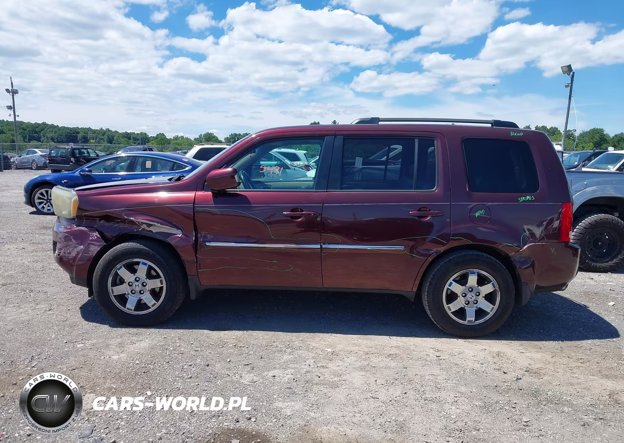 2011 Honda Pilot Touring VIN:5FNYF4H98BB030783 - 14