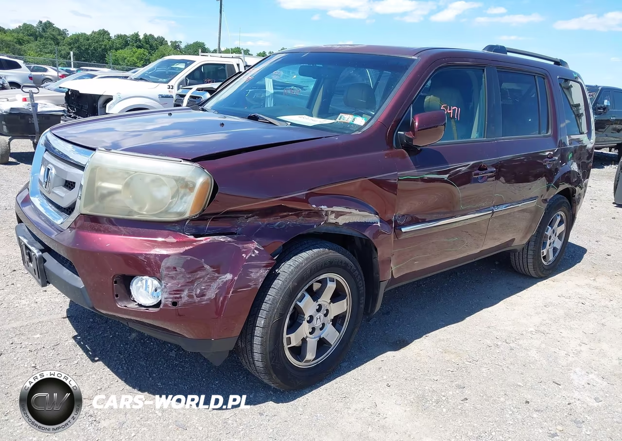 2011 Honda Pilot Touring VIN:5FNYF4H98BB030783 - 2