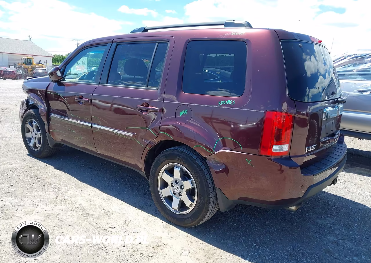 2011 Honda Pilot Touring VIN:5FNYF4H98BB030783 - 3