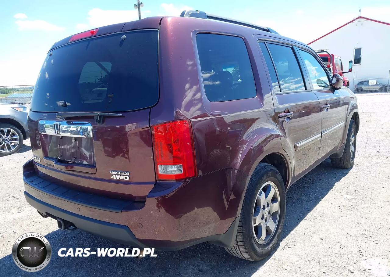 2011 Honda Pilot Touring VIN:5FNYF4H98BB030783 - 4