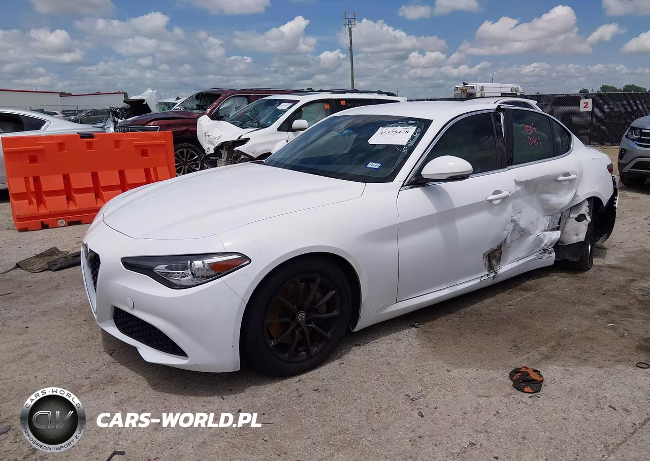 2020 Alfa Romeo Giulia Rwd VIN:ZARFAMAN3L7634039 - 2