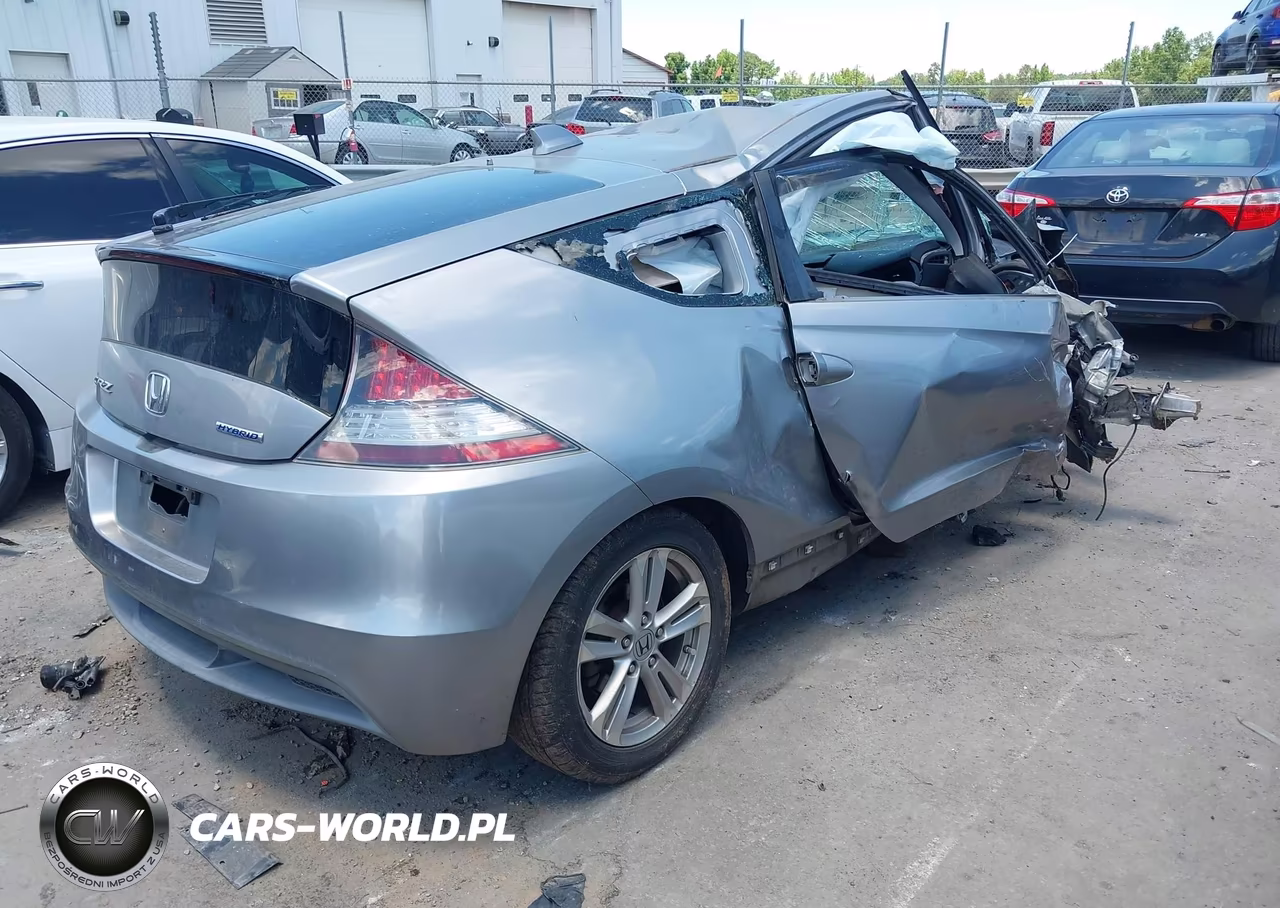 2011 Honda Cr-Z Ex VIN:JHMZF1D64BS015326 - 4
