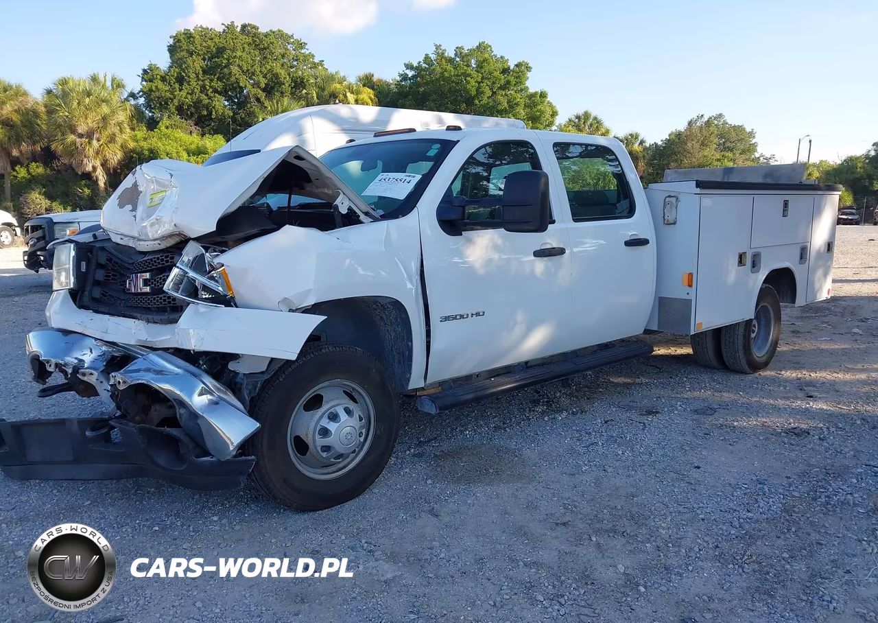 2013 GMC Sierra 3500Hd Chassis Work Truck VIN:1GD422CG4DF199794 - 2
