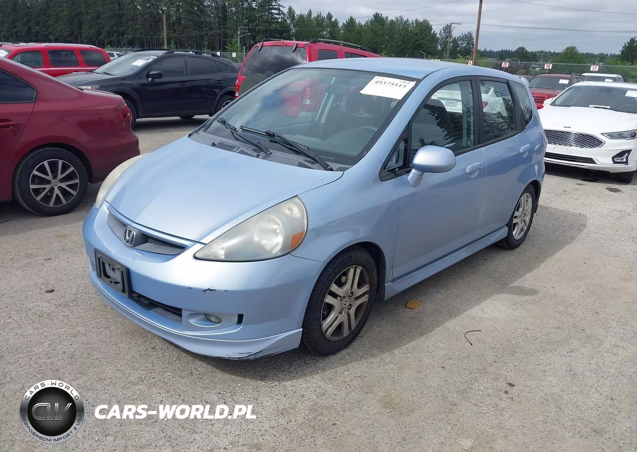 2008 Honda Fit Sport VIN:JHMGD38698S000784 - 2