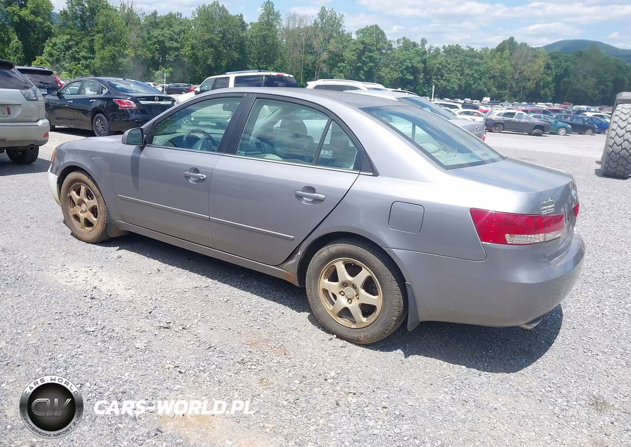 2006 Hyundai Sonata Gls V6-Lx V6 VIN:5NPEU46F06H152580 - 3