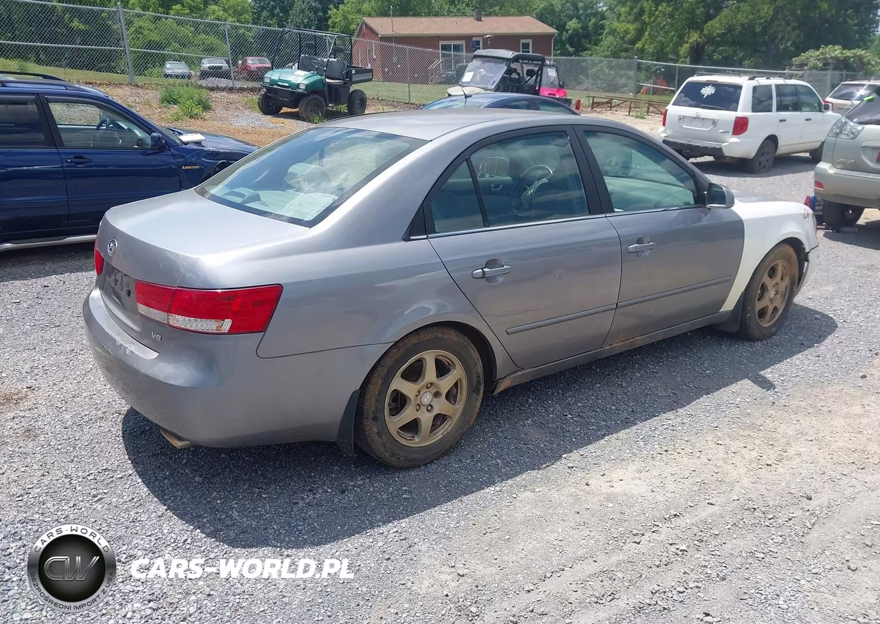 2006 Hyundai Sonata Gls V6-Lx V6 VIN:5NPEU46F06H152580 - 4