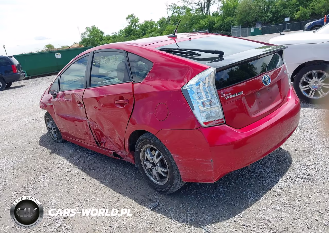 2011 Toyota Prius Two VIN:JTDKN3DU7B5308524 - 3