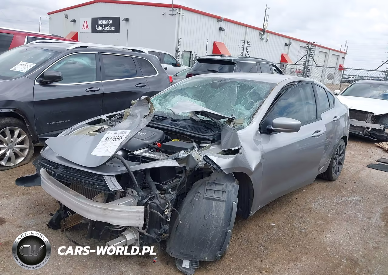2015 Dodge Dart Sxt VIN:1C3CDFBB1FD331498 - 2