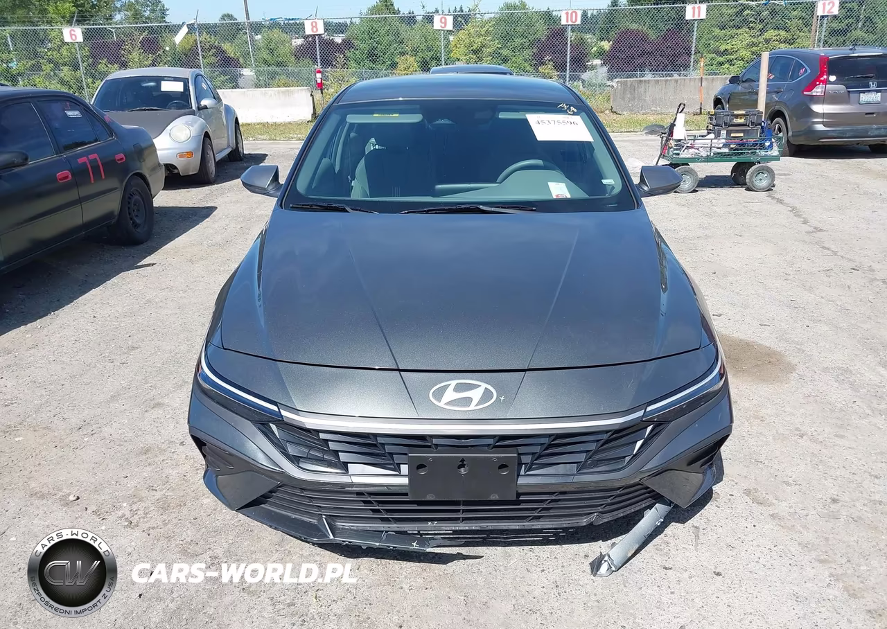 2026 Hyundai Elantra Hybrid Blue VIN:KMHLM4DJXTU189289 - 12