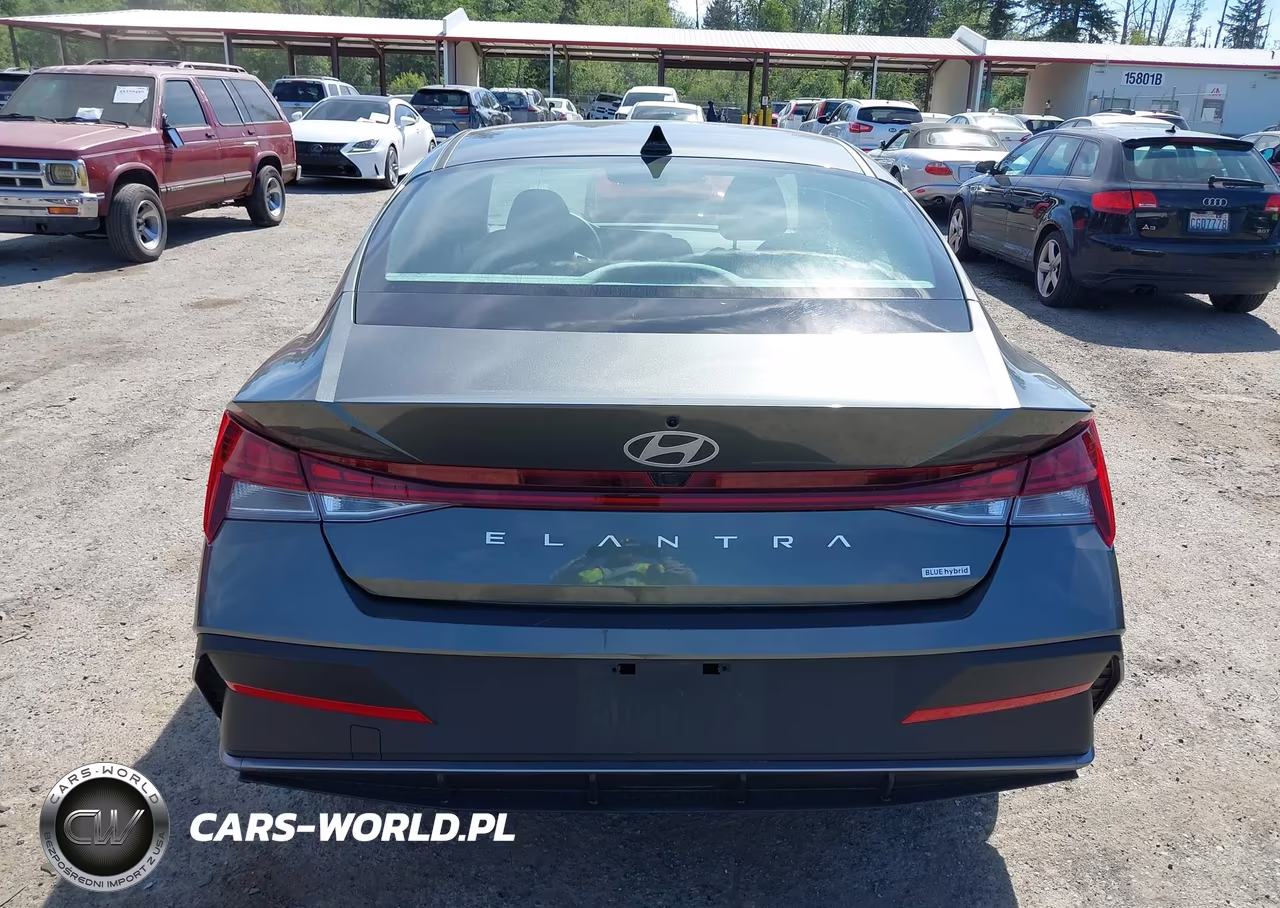 2026 Hyundai Elantra Hybrid Blue VIN:KMHLM4DJXTU189289 - 16