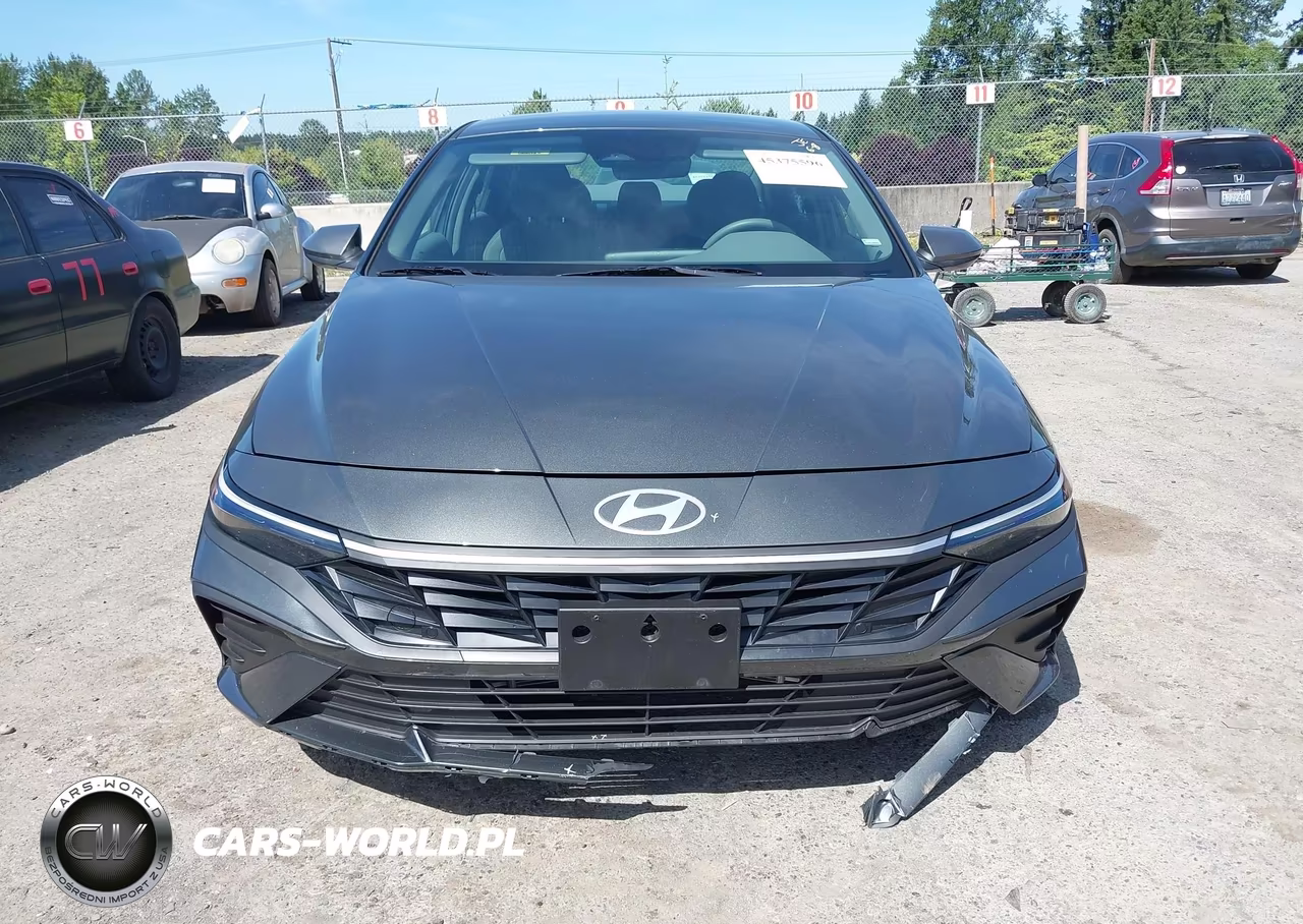 2026 Hyundai Elantra Hybrid Blue VIN:KMHLM4DJXTU189289 - 6