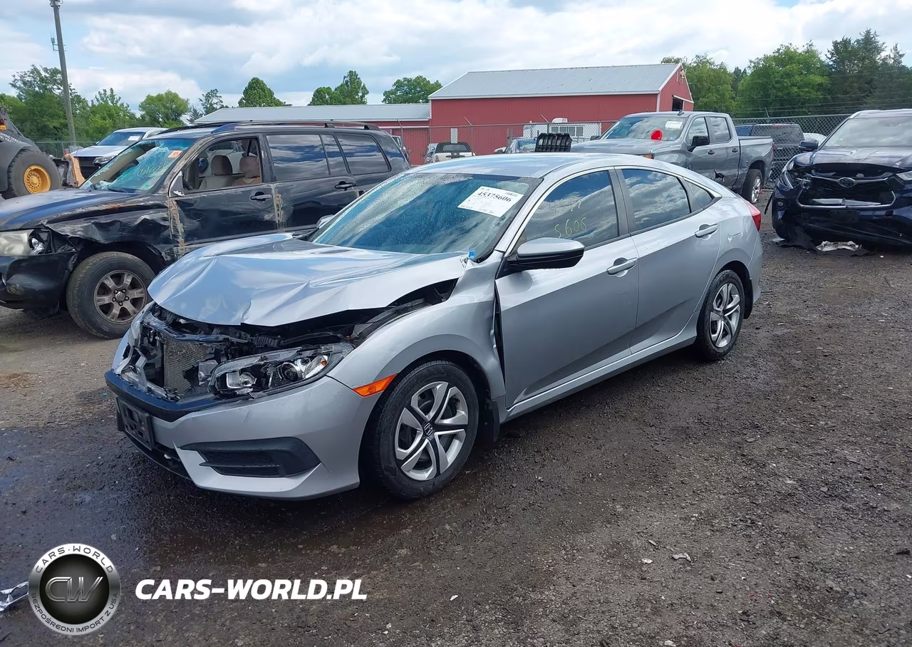 2017 Honda Civic Lx VIN:19XFC2F57HE068573 - 2
