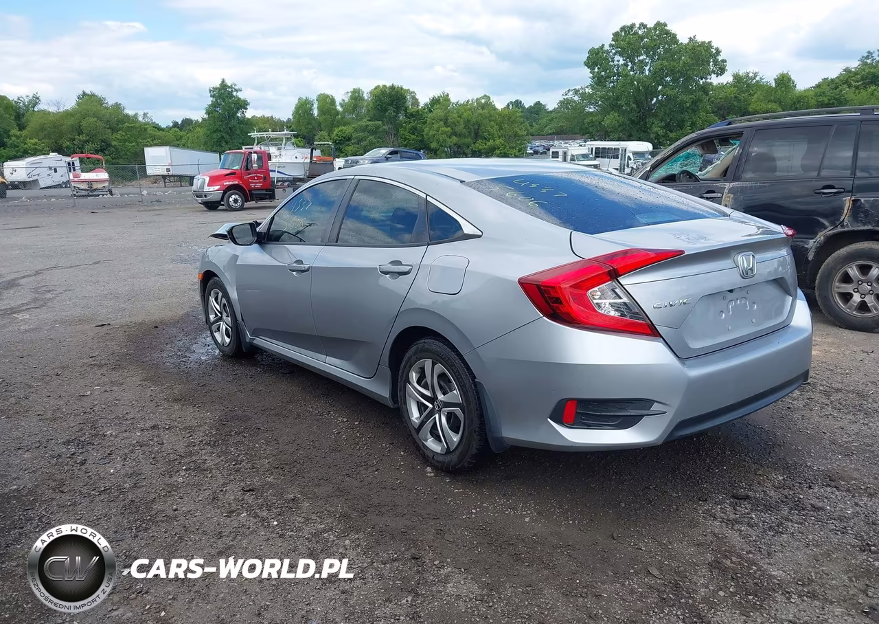 2017 Honda Civic Lx VIN:19XFC2F57HE068573 - 3