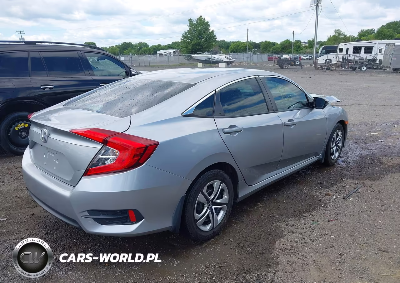 2017 Honda Civic Lx VIN:19XFC2F57HE068573 - 4