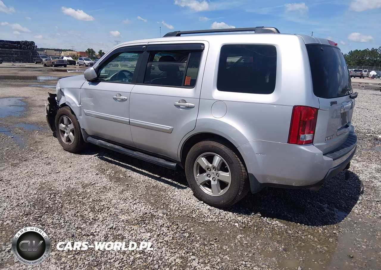 2009 Honda Pilot Ex-L VIN:5FNYF38519B014135 - 3