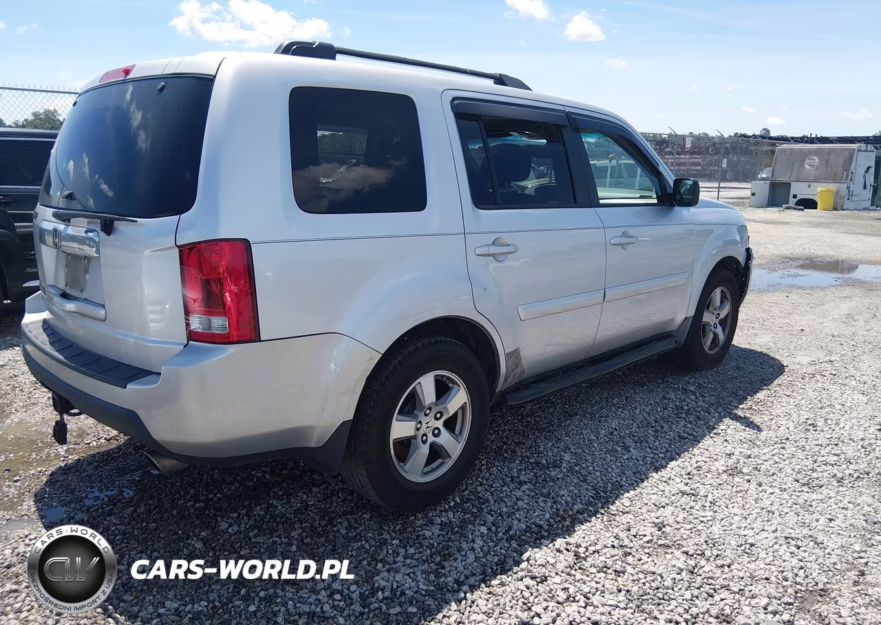 2009 Honda Pilot Ex-L VIN:5FNYF38519B014135 - 4
