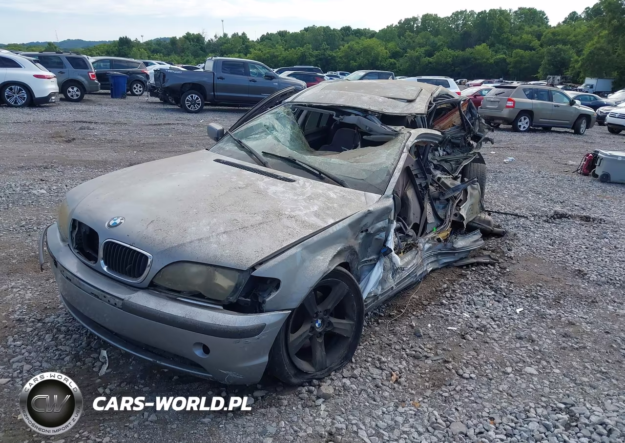 2004 BMW 325I VIN:WBAET37474NJ43346 - 2