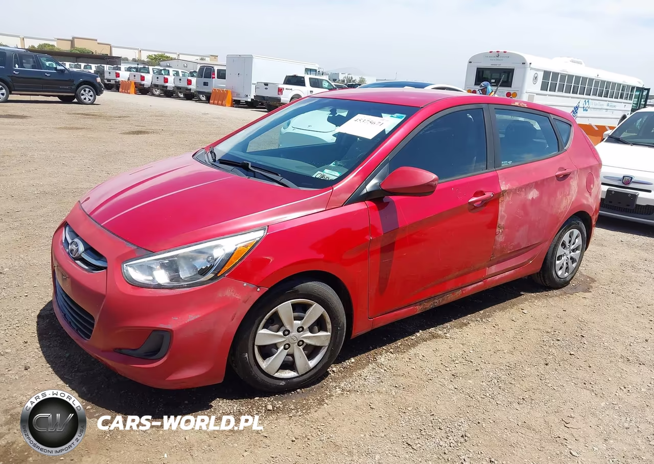 2017 Hyundai Accent Se VIN:KMHCT5AE3HU351660 - 2