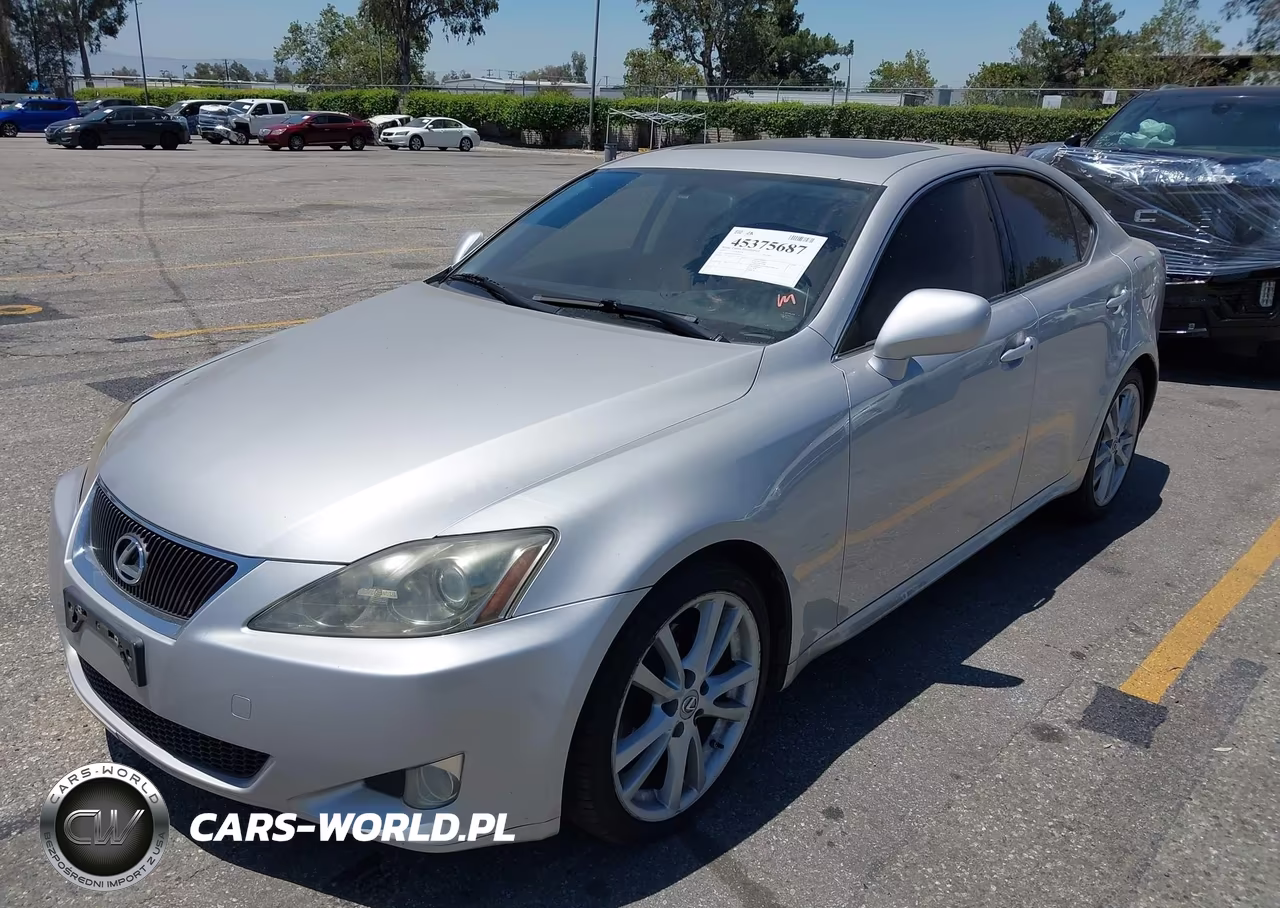 2007 Lexus Is 250 VIN:JTHBK262272045767 - 2