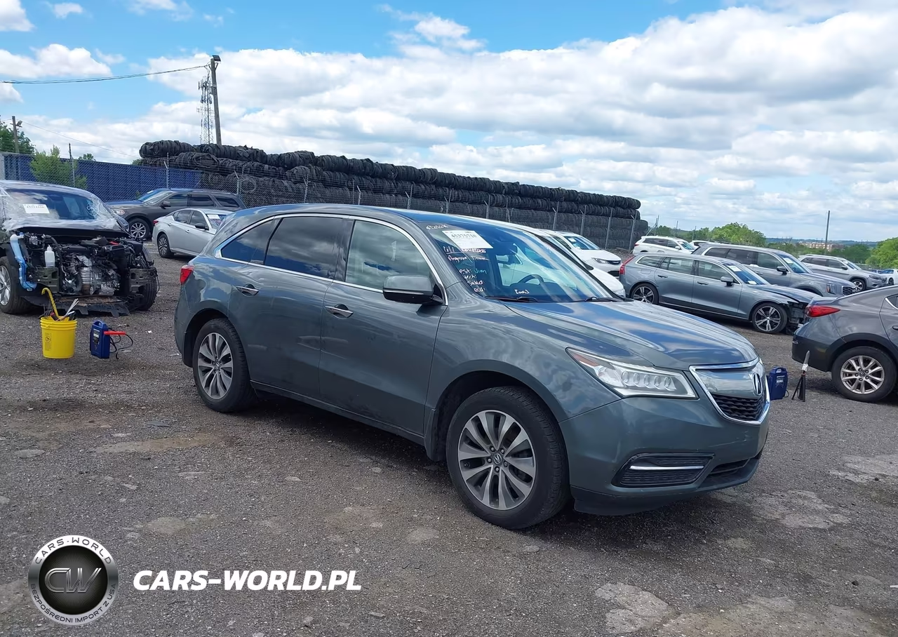 2015 Acura Mdx Technology Package