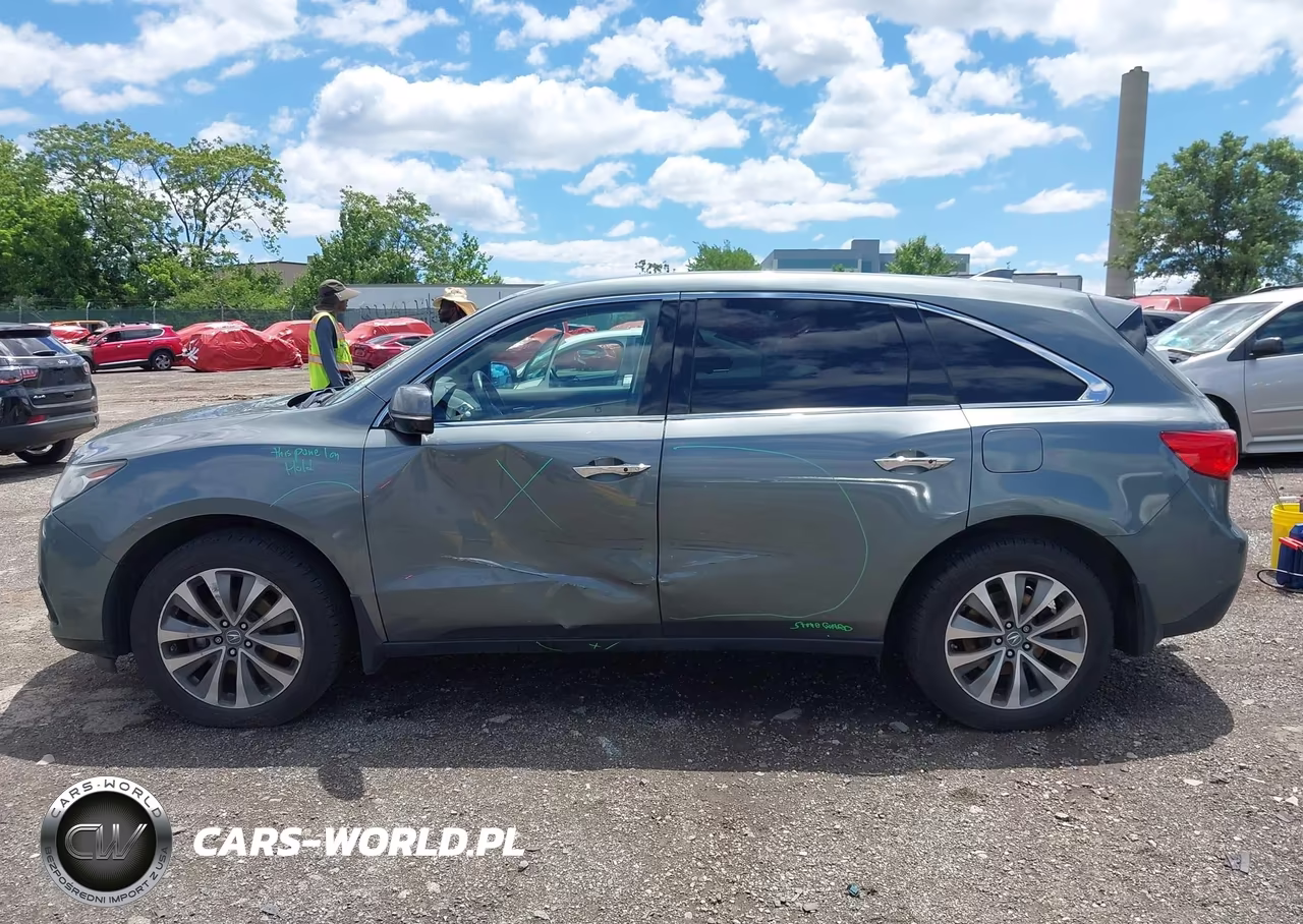 2015 Acura Mdx Technology Package VIN:5FRYD4H49FB016938 - 14