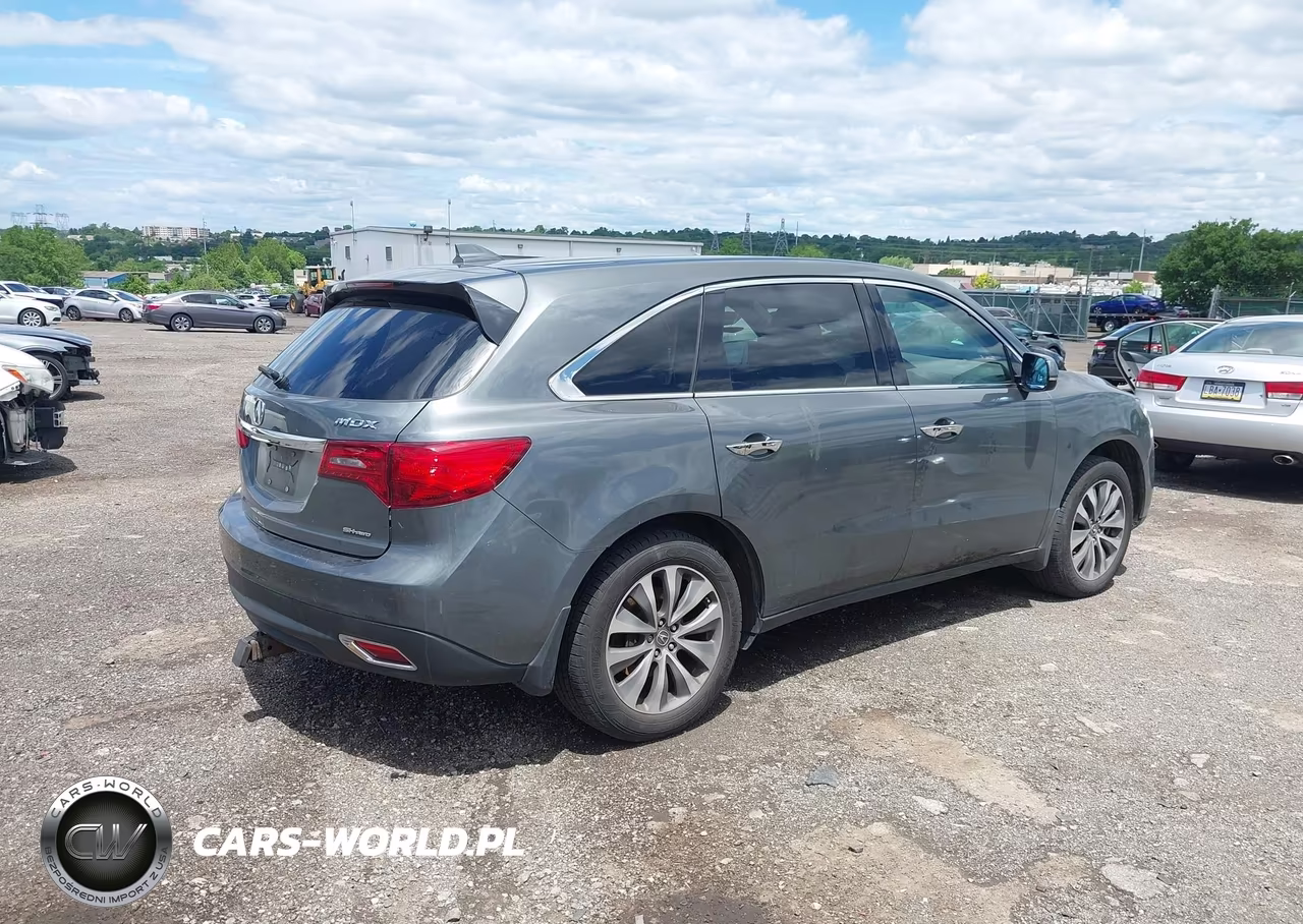 2015 Acura Mdx Technology Package VIN:5FRYD4H49FB016938 - 4