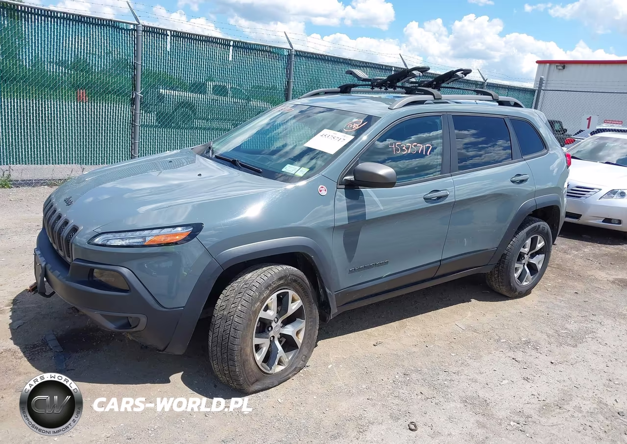 2015 Jeep Cherokee Trailhawk VIN:1C4PJMBS0FW598808 - 2