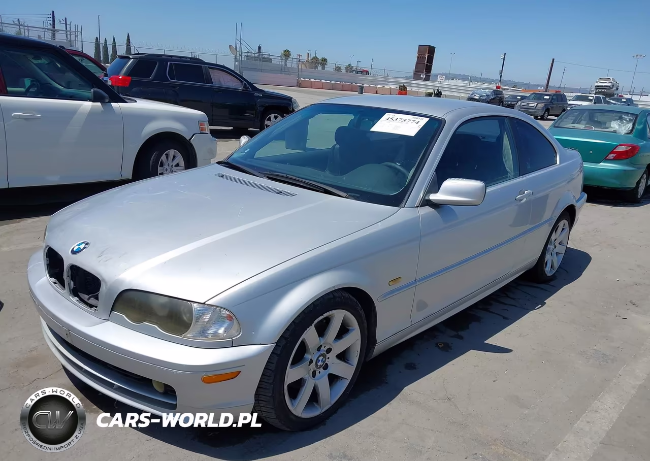 2002 BMW 3 Series 325Ci VIN:WBABN33412JW60276 - 2