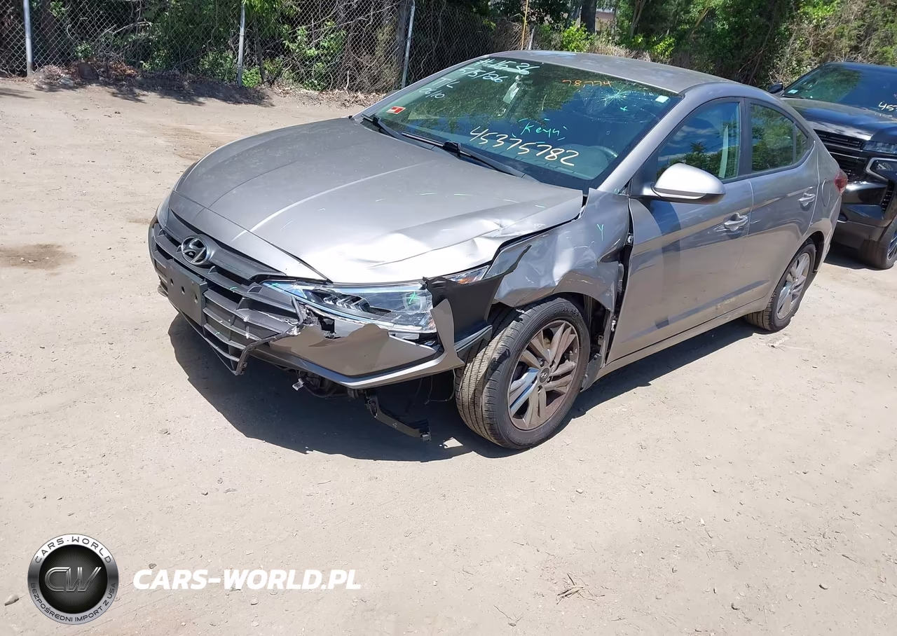 2020 Hyundai Elantra Sel VIN:KMHD84LF0LU938140 - 2