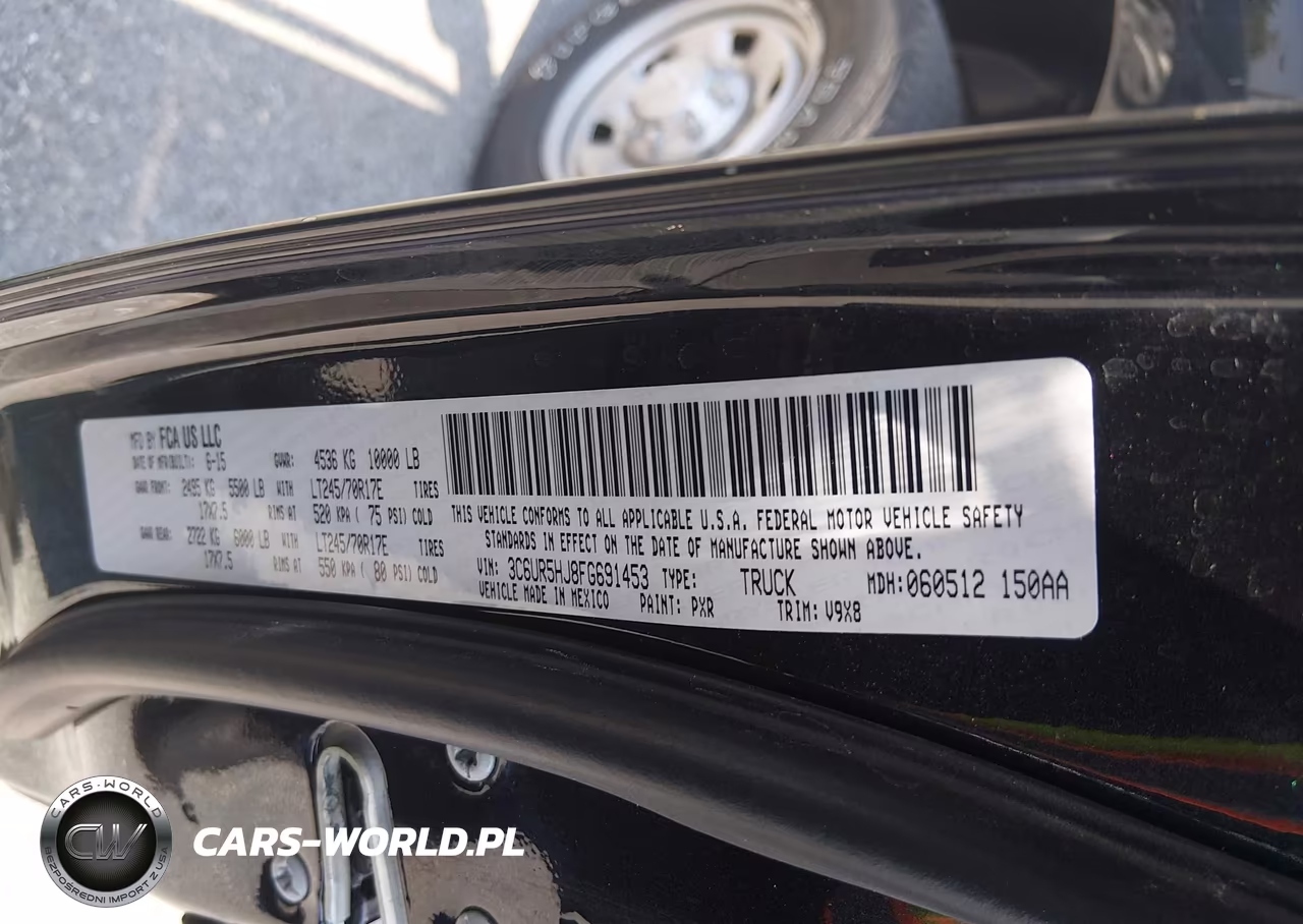 2015 Ram 2500 Tradesman VIN:3C6UR5HJ8FG691453 - 9