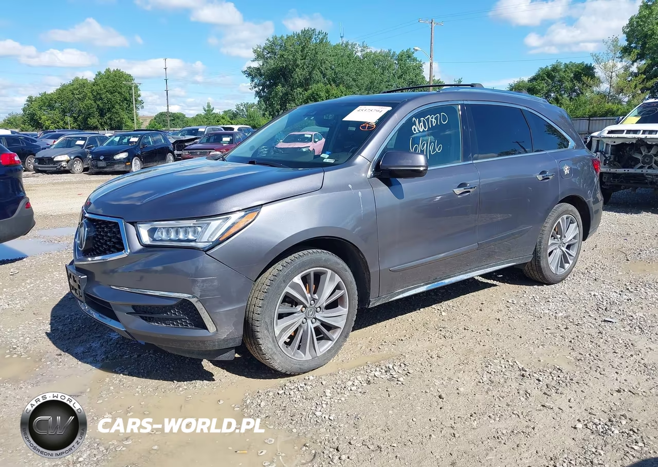 2017 Acura Mdx Technology Package VIN:5J8YD3H56HL000718 - 2