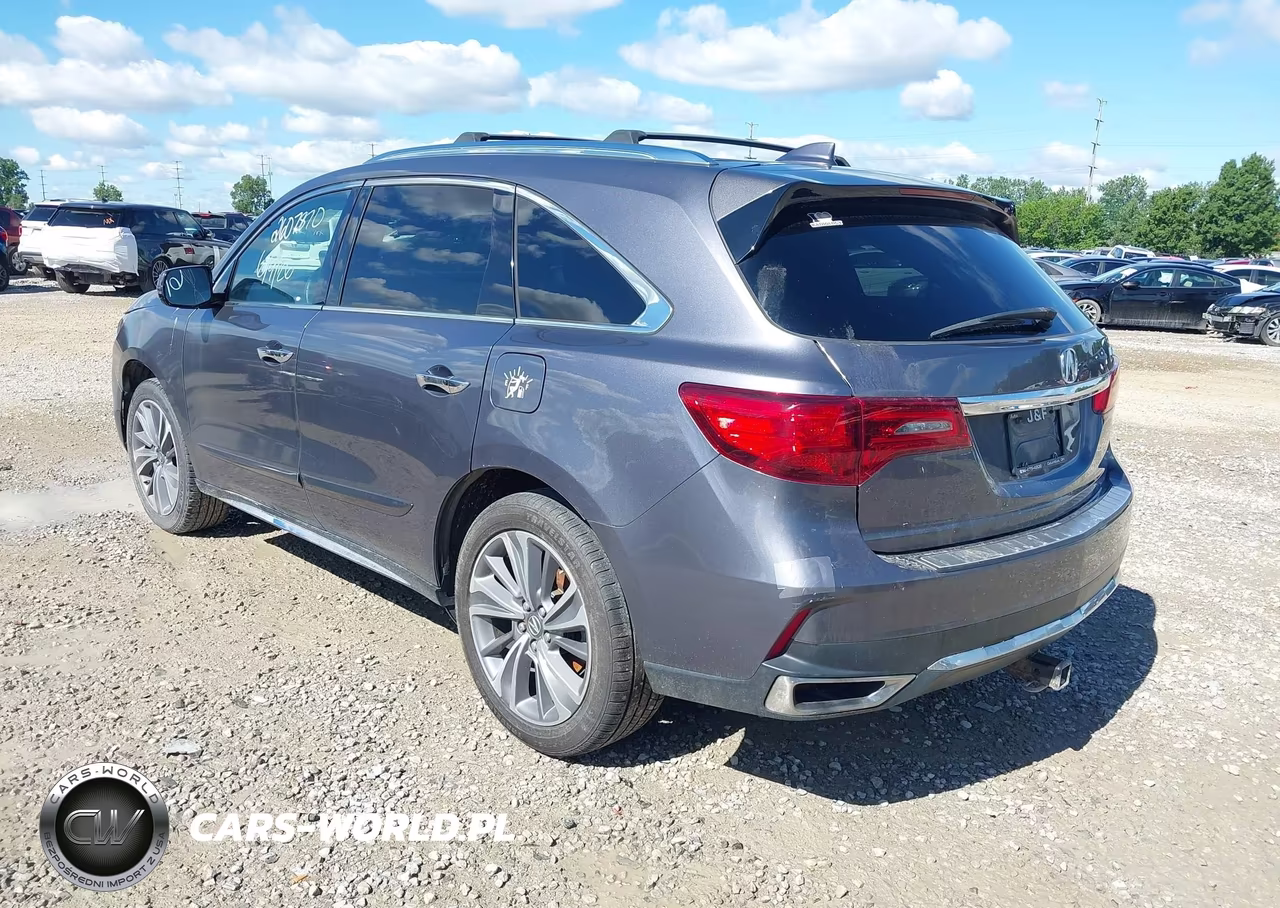 2017 Acura Mdx Technology Package VIN:5J8YD3H56HL000718 - 3