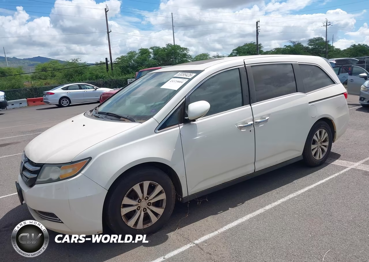 2015 Honda Odyssey Exl VIN:5FNRL5H65FB070964 - 2
