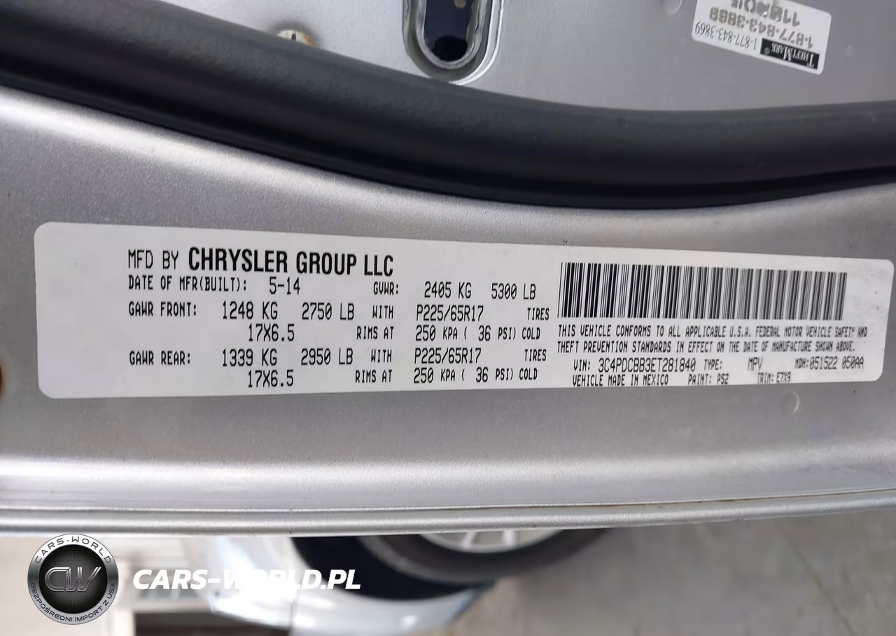 2014 Dodge Journey Sxt VIN:3C4PDCBB3ET281840 - 9