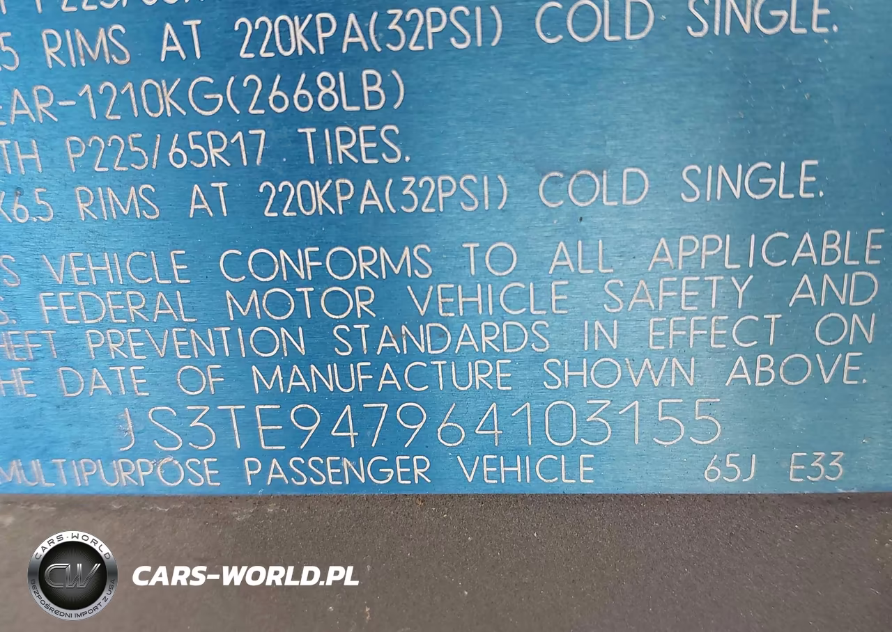 2006 Suzuki Grand Vitara Luxury VIN:JS3TE947964103155 - 9