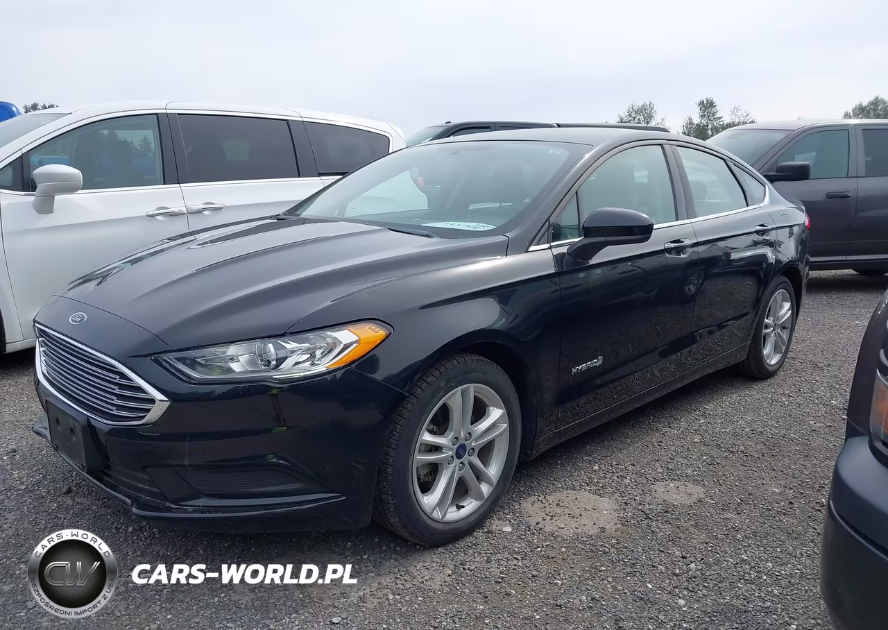 2018 Ford Fusion Hybrid S VIN:3FA6P0UU3JR198390 - 2
