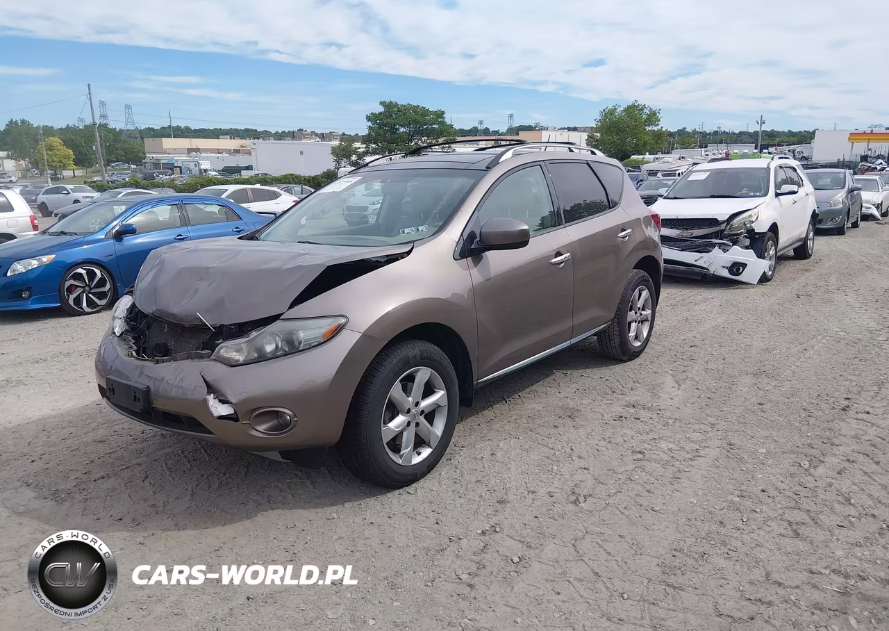 2009 Nissan Murano Sl VIN:JN8AZ18W89W206948 - 2