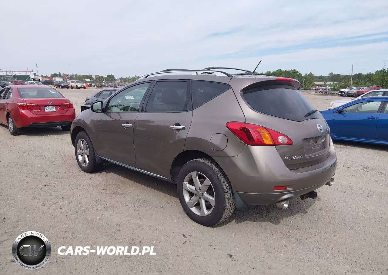 2009 Nissan Murano Sl VIN:JN8AZ18W89W206948 - 3