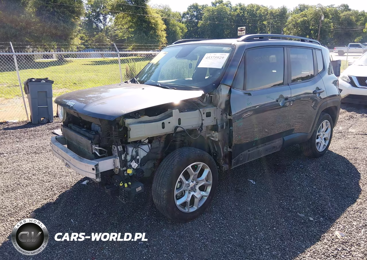 2017 Jeep Renegade Latitude 4X4 VIN:ZACCJBBB5HPG56642 - 2