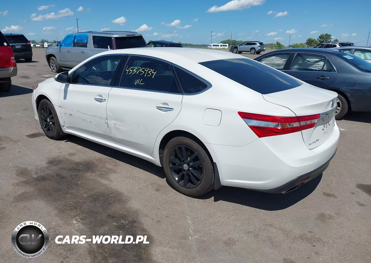 2013 TOYOTA AVALON XLE VIN:4T1BK1EB0DU036901 - 3