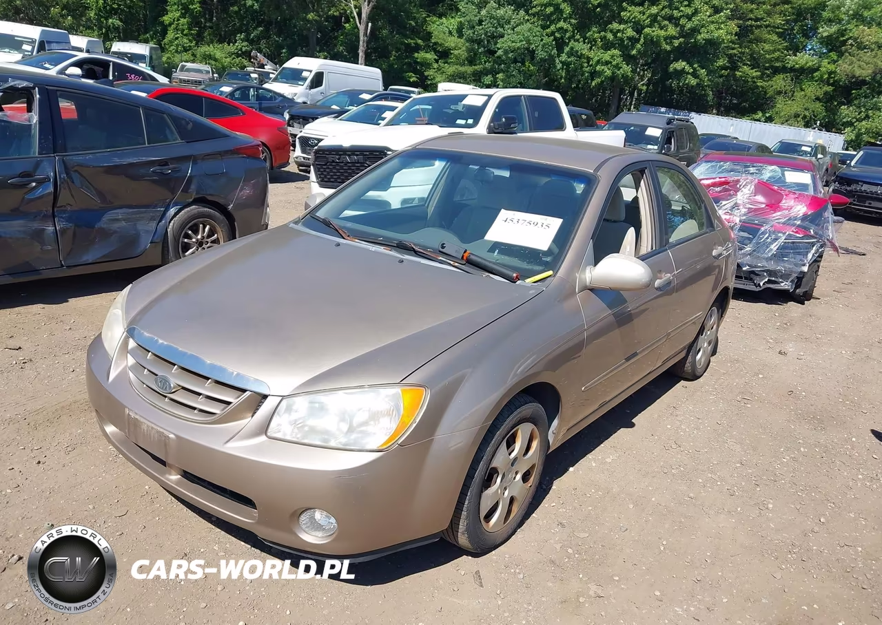 2005 Kia Spectra Ex-Lx-Sx VIN:KNAFE122655157121 - 2