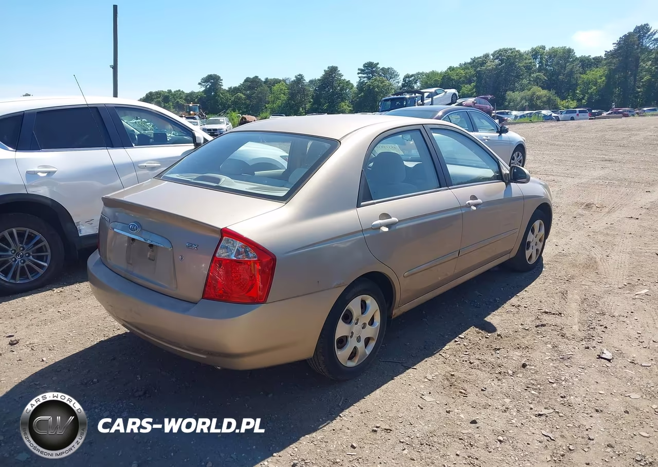 2005 Kia Spectra Ex-Lx-Sx VIN:KNAFE122655157121 - 4