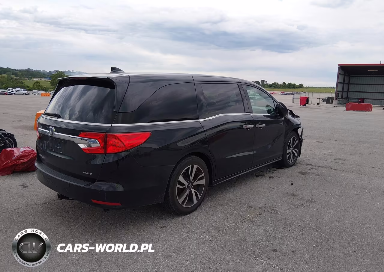 2018 Honda Odyssey Elite VIN:5FNRL6H97JB099746 - 4