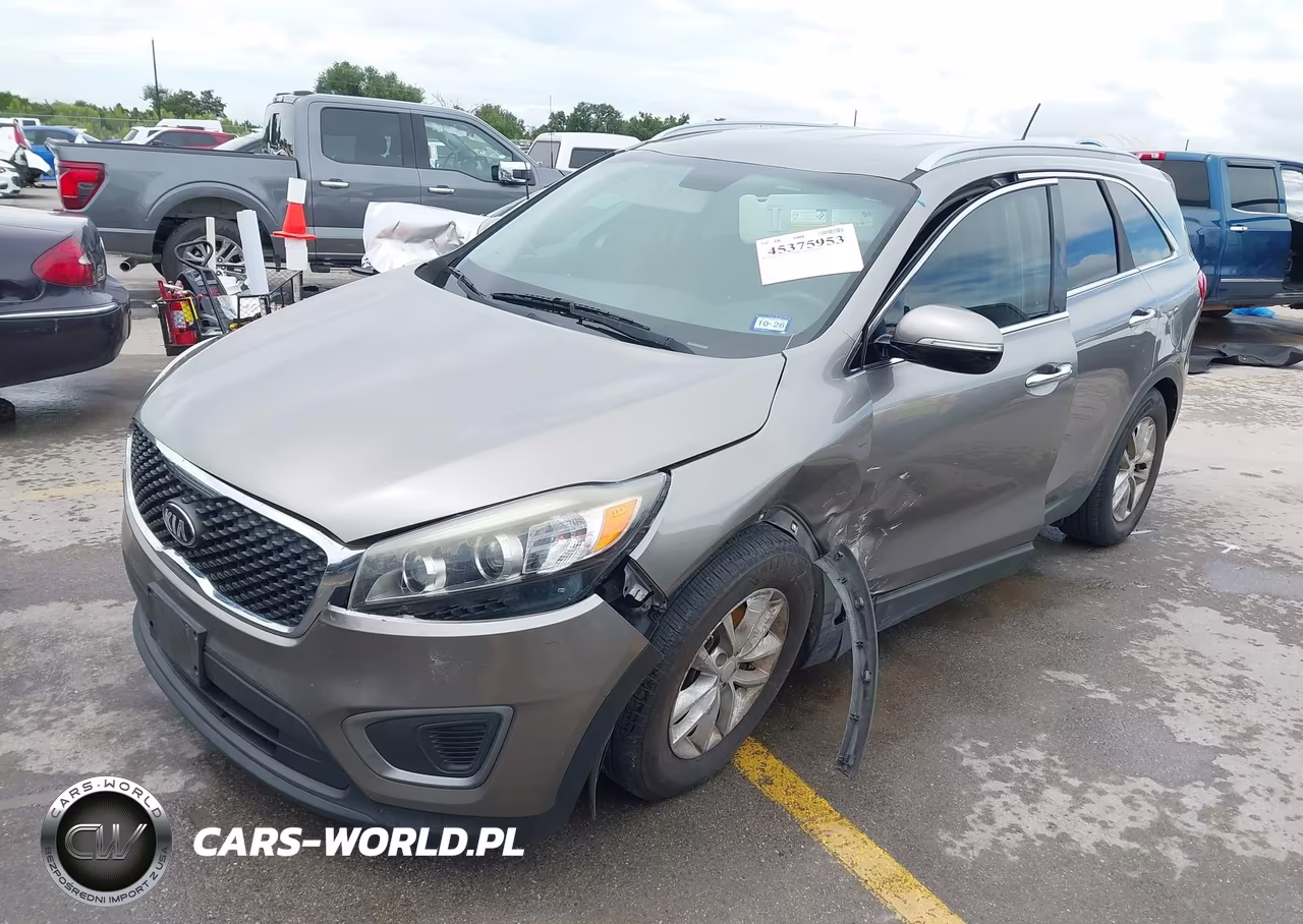 2016 Kia Sorento 2.4L Lx VIN:5XYPG4A37GG101065 - 2