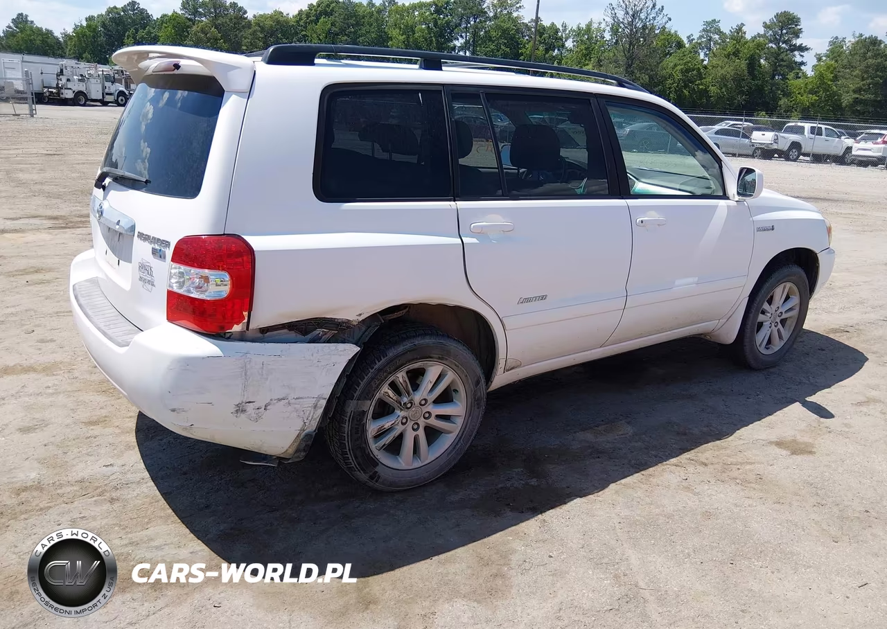 2007 Toyota Highlander Hybrid Limited V6 VIN:JTEGW21A270018229 - 4
