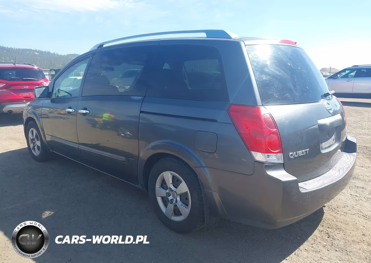 2008 Nissan Quest 3.5 S VIN:5N1BV28U98N114618 - 3