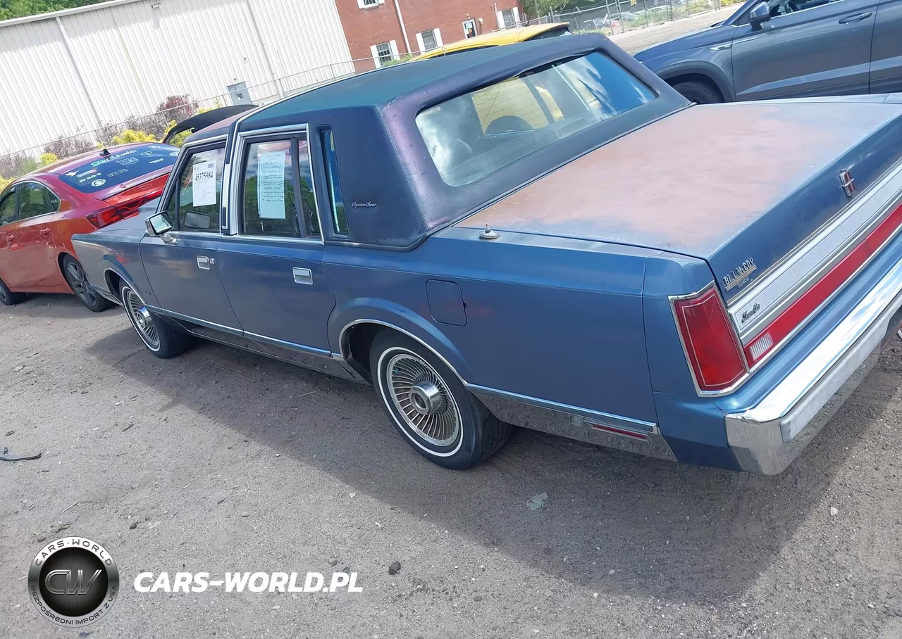 1988 Lincoln Town Car Signature VIN:1LNBM82F1JY725778 - 3